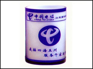 电信笔筒