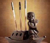 草船借箭插笔座