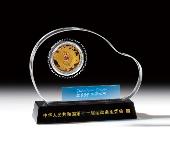 水晶奖牌 奖杯工艺品