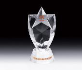 水晶工艺品  奖牌