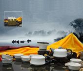 雪花如意十件套