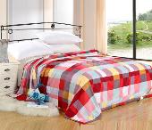 全棉超柔多功能四季毯--午后红茶