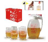 史努比玻璃水壶套装