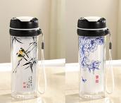 骨质瓷双层保温杯